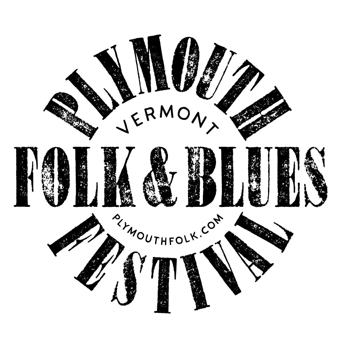 Plymouth Folk and Blues Festival artwork