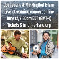 Guided Concert Video: Halcyon Arts presents: Joel Veena & Mir Naqibul Islam, June 12 2021