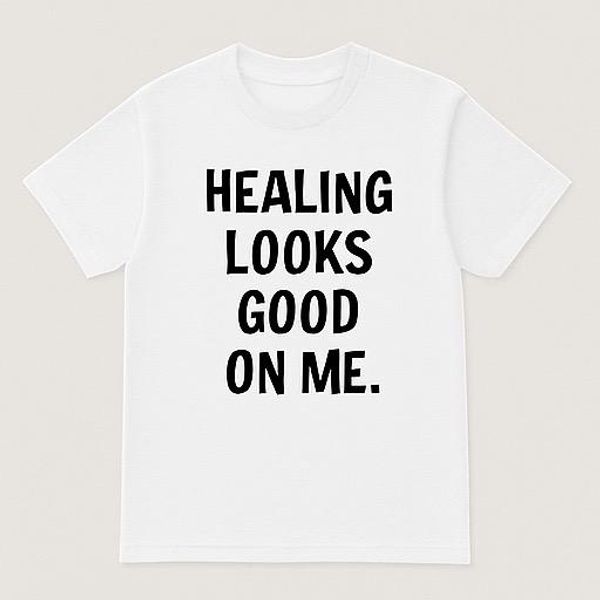 Healing Looks Good On Me T-Shirt👕(White)