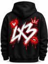 LOVE LUST LUXURY (LX3) HOODIE 