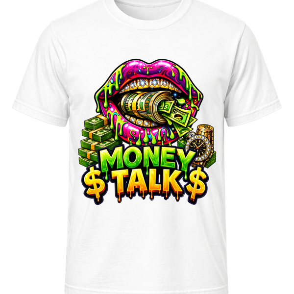 Money Talk Tee (white) 💰 – KP Skizzo x Kennessy SODMG 