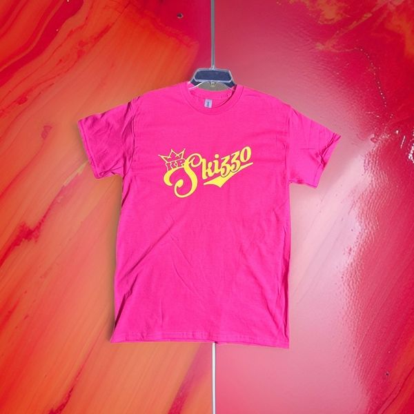 KP Skizzo T-Shirt (pink/Yellow)