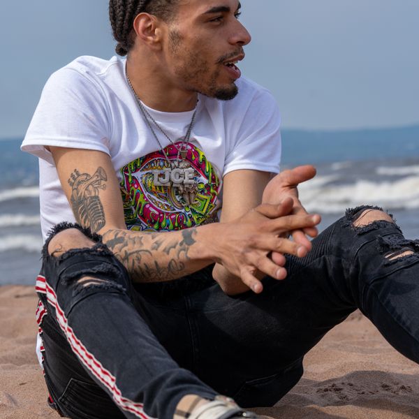 Money Talk Tee (white) 💰 – KP Skizzo x Kennessy SODMG 