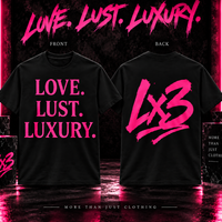 LOVE. LUST. LUXURY. — LX3 Tee  