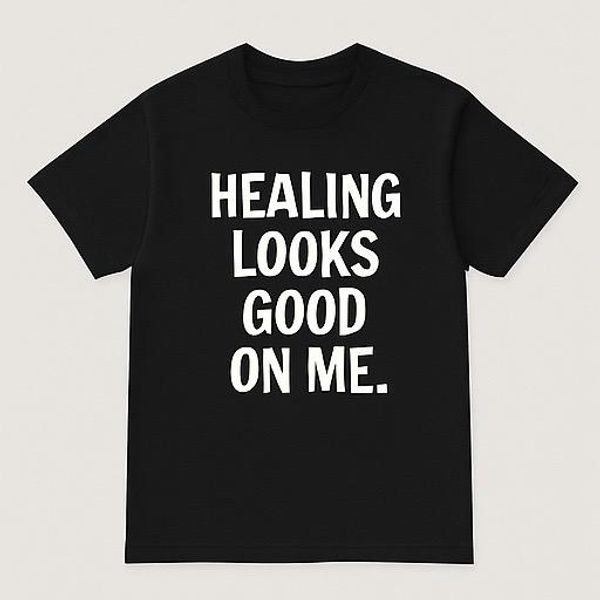 Healing Looks Good On Me T-Shirt👕 (Black)