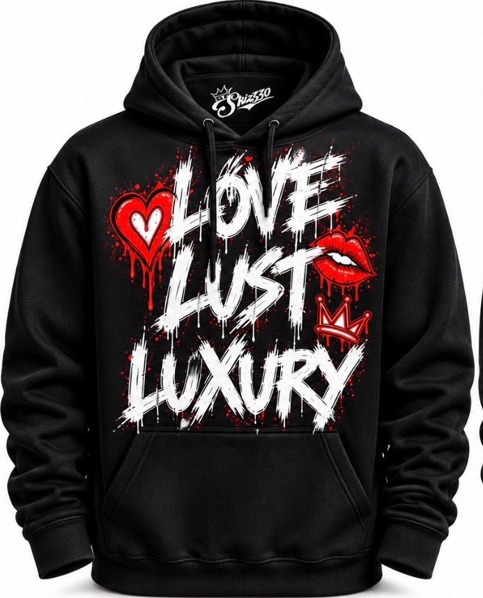 LOVE LUST LUXURY (LX3) HOODIE 