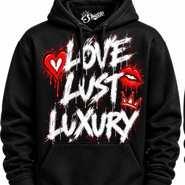 LOVE LUST LUXURY (LX3) HOODIE 