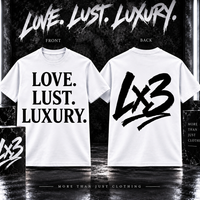 LOVE. LUST. LUXURY. — LX3 Tee 