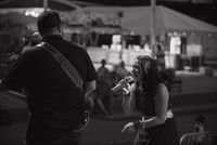 Jeni Carr and Josh Wrubel at Rubbies