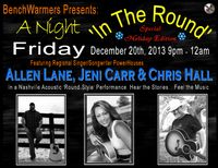 In the Round w Allen Lane, Jeni Carr and Chris Hall