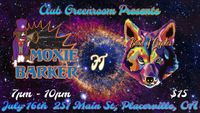 Moxie Barker at the Green Room Social Club