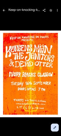 Kungens Män w/ The Janitors, Dead Otters