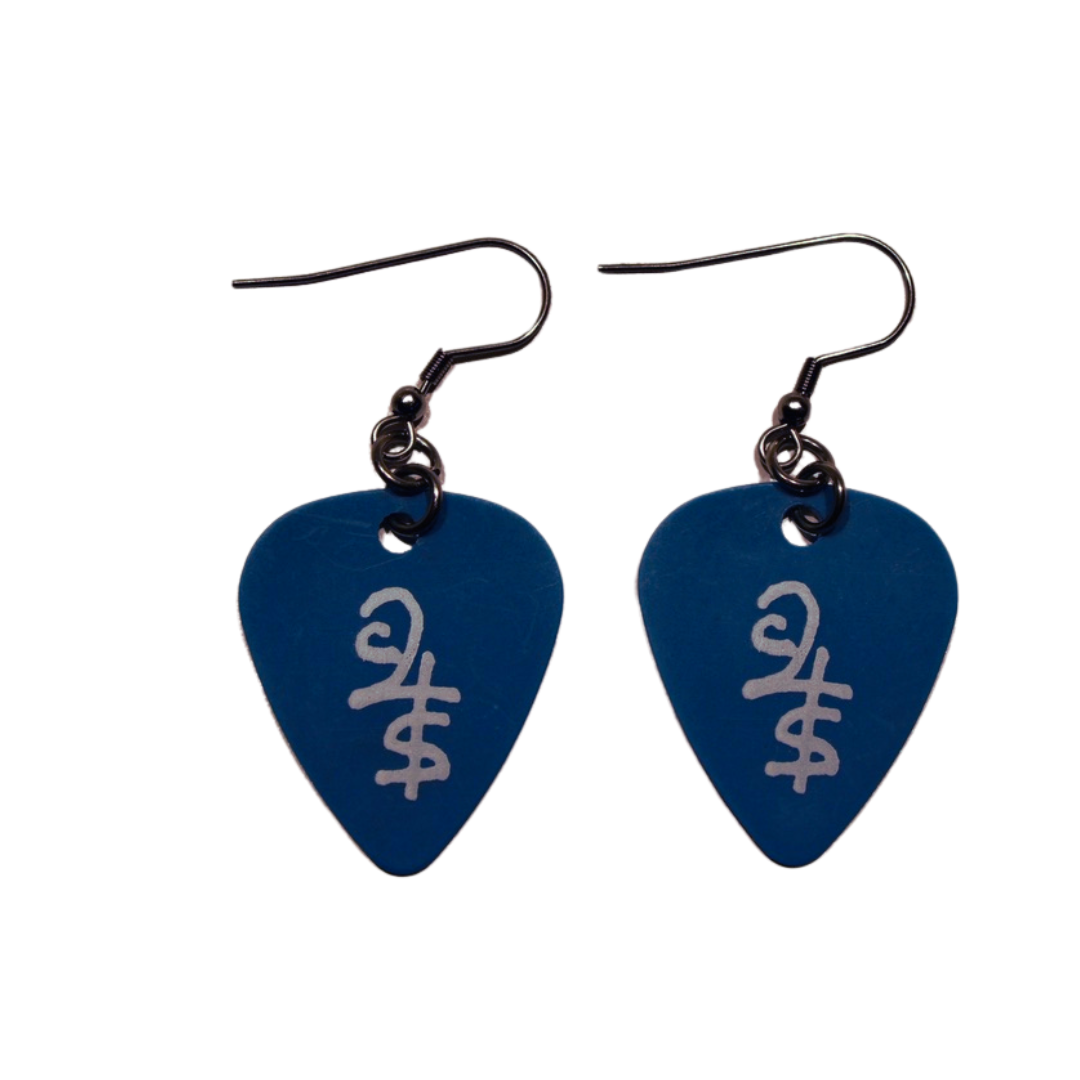 Commit to the Song single pick pair of earrings in BLUE