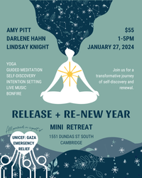 Release and Re-New Year! A Soul Nourishing Mini Retreat in Support of UNICEF