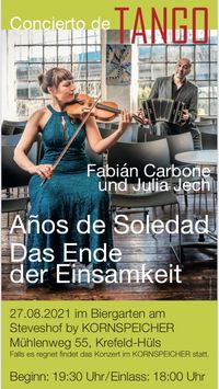 Fabián Carbone & Julia Jech: Años de Soledad, Das Ende der Einsamkeit
