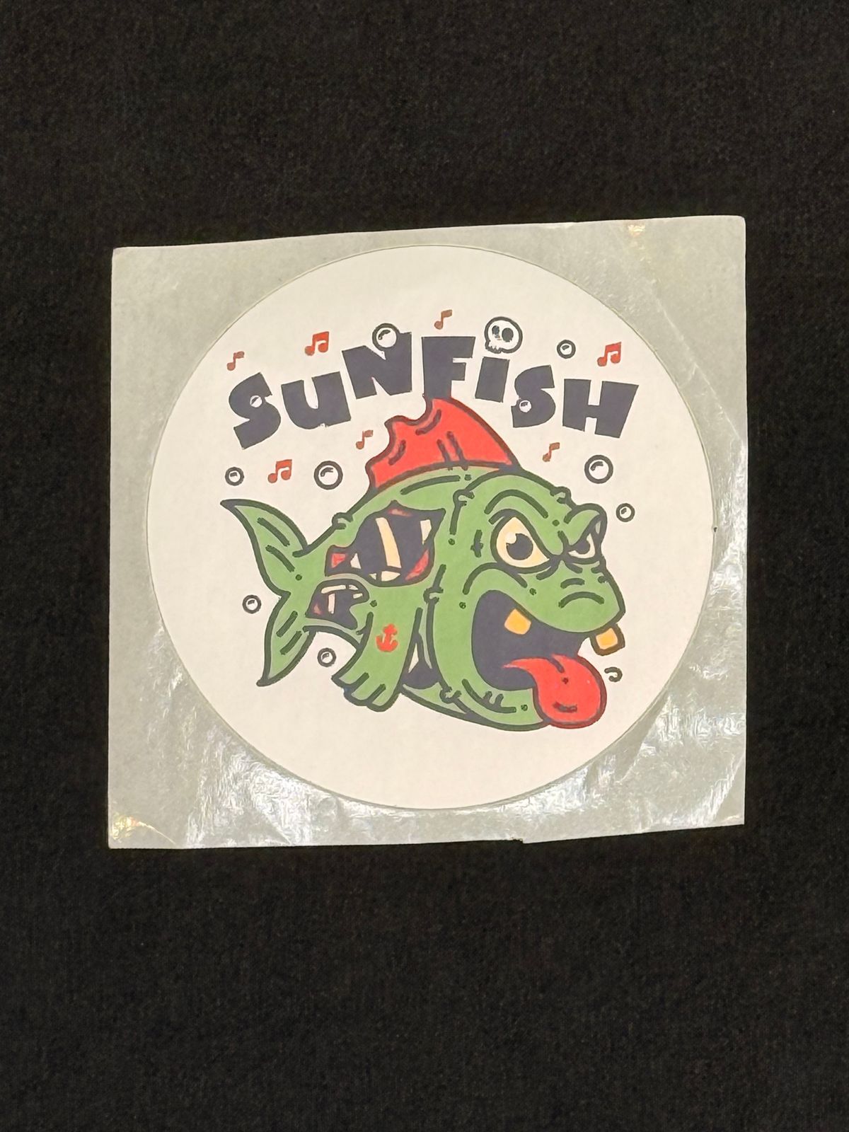 Sunfish logo sticker