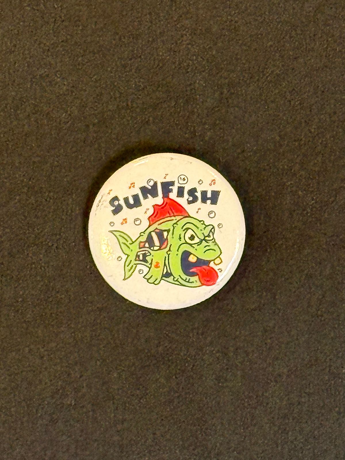 Sunfish logo pin