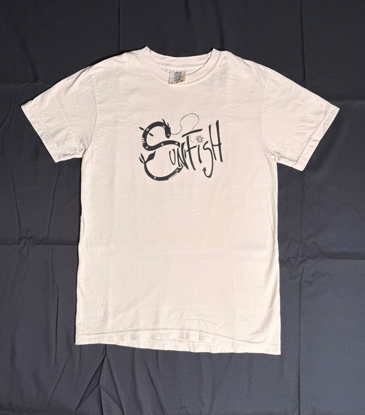 White Logo Tee