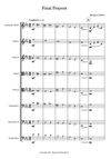 Final Prayers - Solo Cello and String Orchestra 
