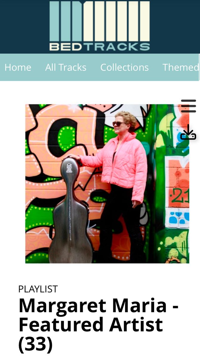 Bedtracks Featured Artist - Margaret Maria