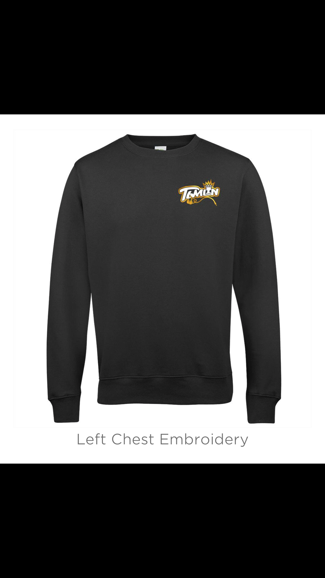 *EXCLUSIVE GOLD LOGO* JUMPER - LEFT CHEST