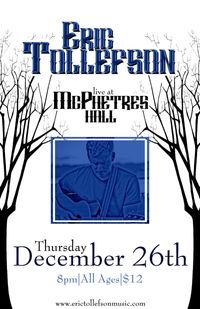 Eric Tollefson at McPhetres Hall