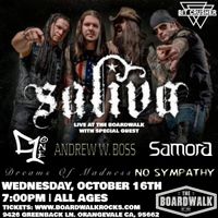 Saliva +more at The Boardwalk