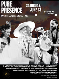 Pure Presence — A Sensory Sound & Dance Experience with Zoel, Ali & Luchi