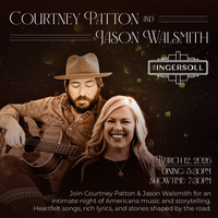 Jason Walsmith Storyteller with Courtney Patton at the Ingersol Theater 