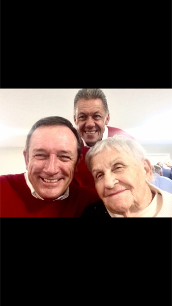 Glenn, Ron and Ma!

