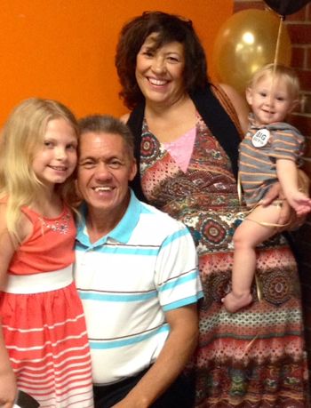 Ronald, Lori, Tori, and Camden!
