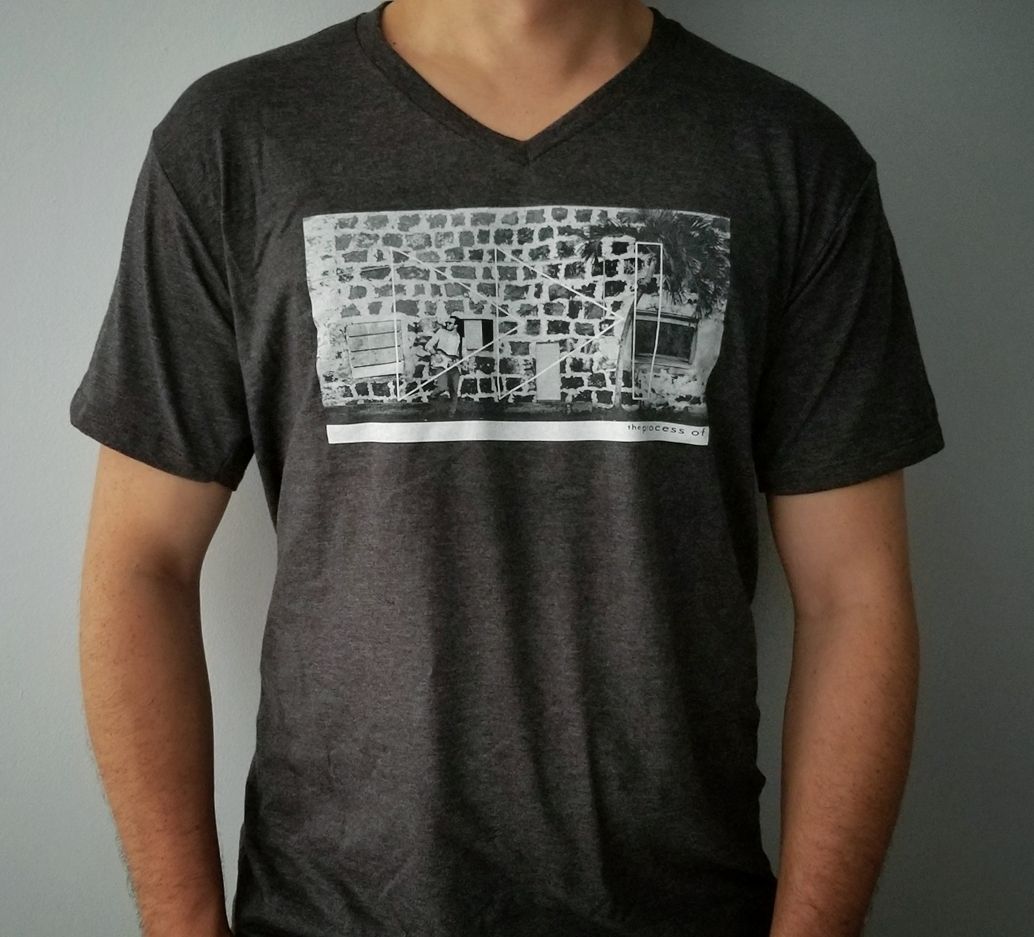 "The Process Of" T-Shirt - Charcoal