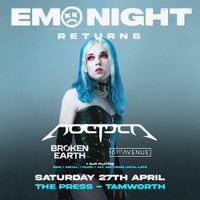 EMO NIGHT RETURNS // Noctica w/ Broken Earth & 51st Avenue