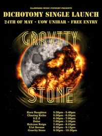Gravity Stone Dichotomy Single Launch w/ Kora Naughton, Chasing Keiko, S.E.Z, Dolor, Halcyon Reign & 51st Avenue.