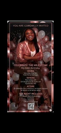 Private 50th Birthday Event