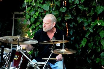 Kevin"The Drum Stud" hard at work!
