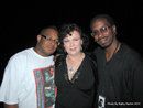 Lucy with Mike & Terry of Bobby Rush's band after party SWBF 2010 @ The Marriott
