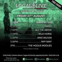 Wild Horse – Local and Live – Mainstage Friday 27th August 7.10pm - Free Entry