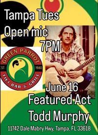 Todd Murphy at Green Parrot Tiki 