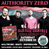 Authority Zero / The Irie / WinterHaven /Neato