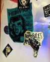 "Cars & Babes" sticker