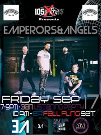 105.7 The X Presents Emperors&Angels