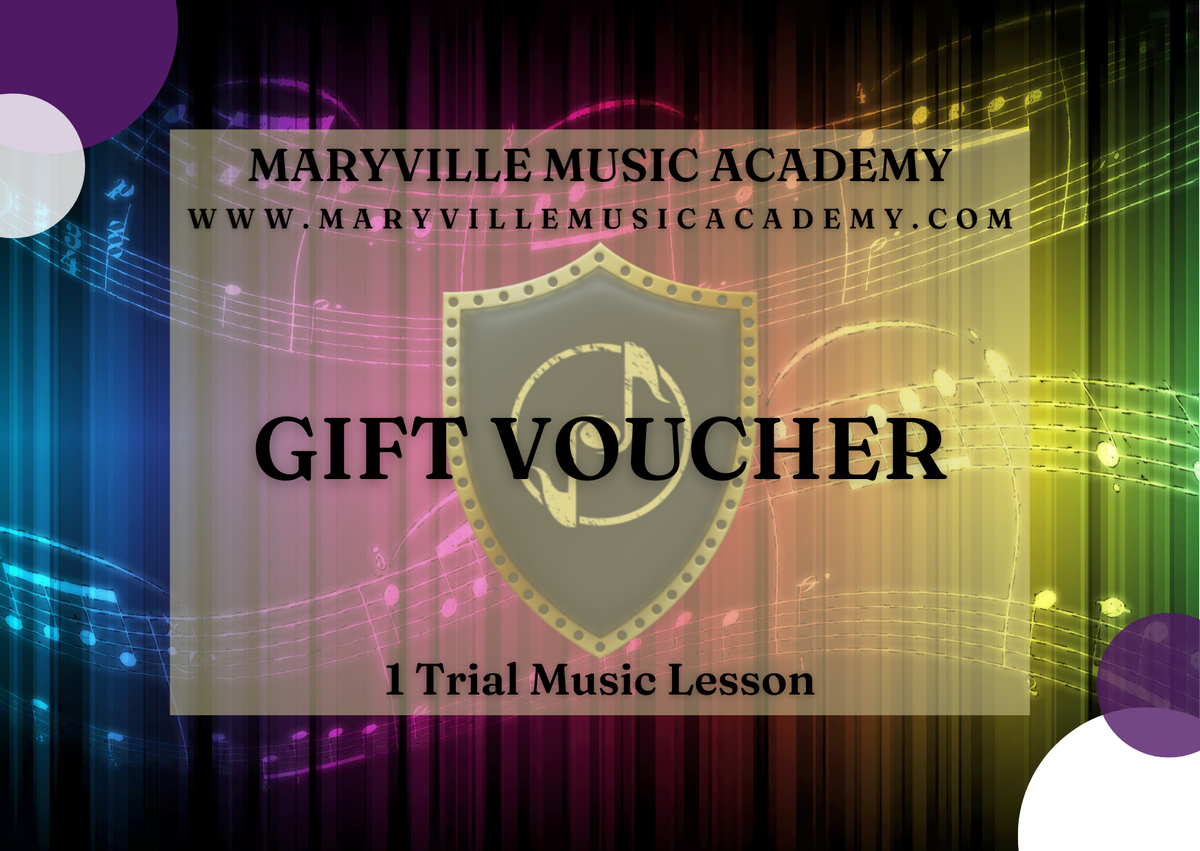 Maryville Music Academy Trial Lesson Voucher