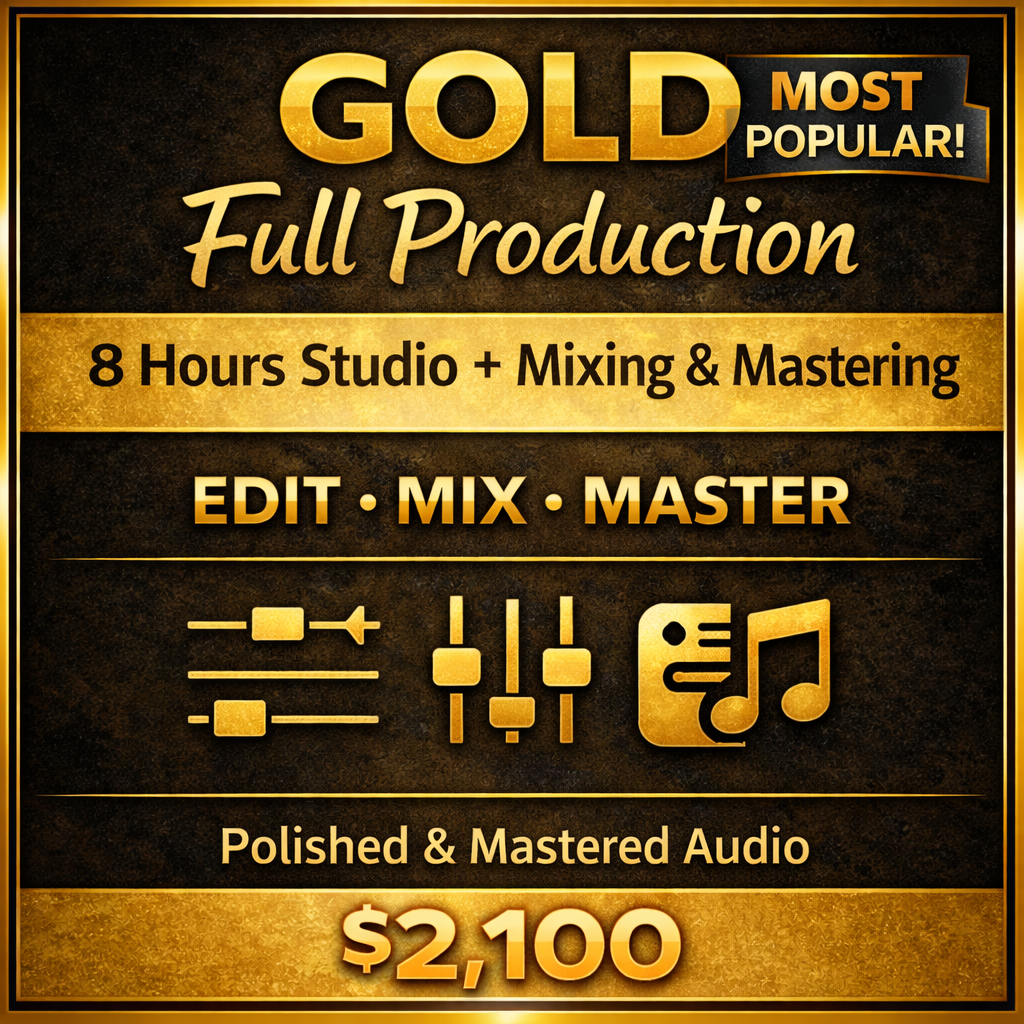 VO GOLD – Full Production Package (MOST POPULAR)