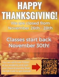 Thanksgiving Break