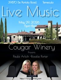 Live Music - Cougar Vineyard and Winery