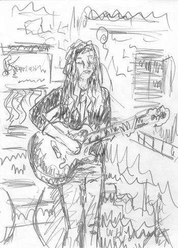 Sketch by Will Richards from Catalina Island, CA
