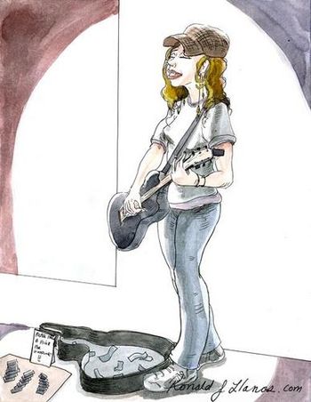 Drawing by Ronald Llanos
