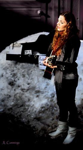 Busking at Sundance. Photo by JL Cummings
