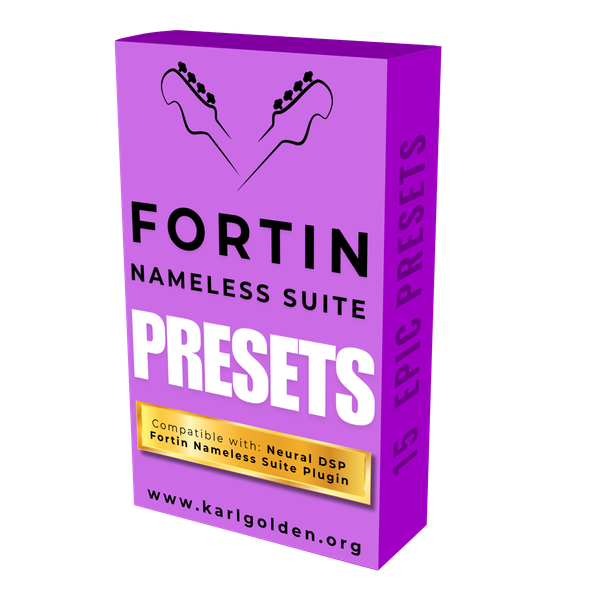 Fortin Nameless Suite Plugin Guitar Preset Pack - 15 Killer Presets